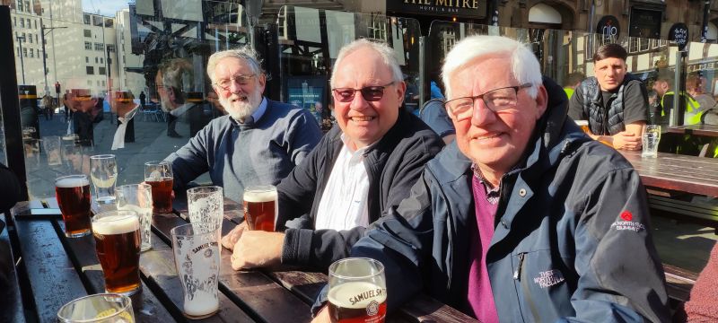 Dave Holt, John Higgins and Kevin Bolton
